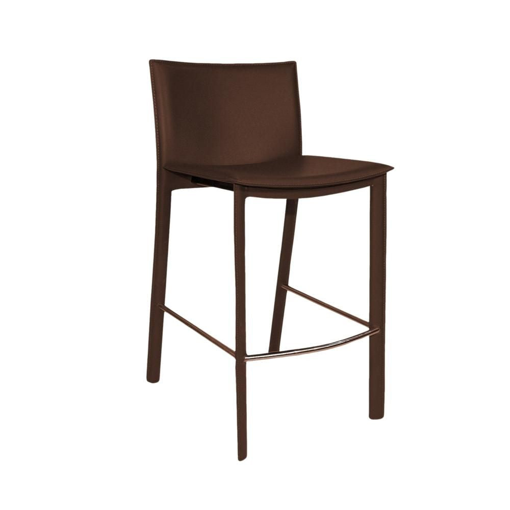 Panca Counter Stool 23" Dark Brown