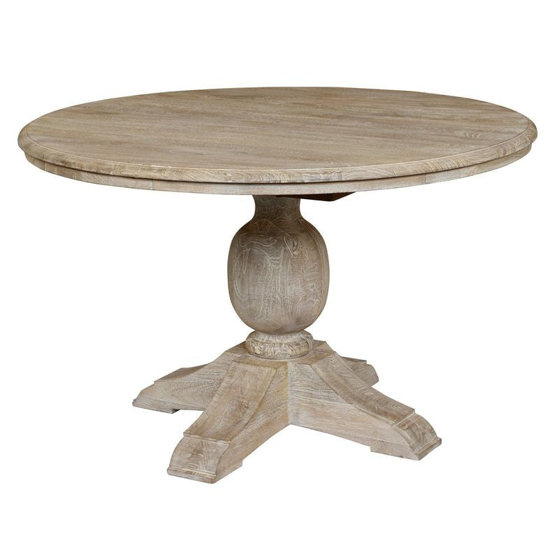 Ventura Dining Tbl 48 AntqWht
