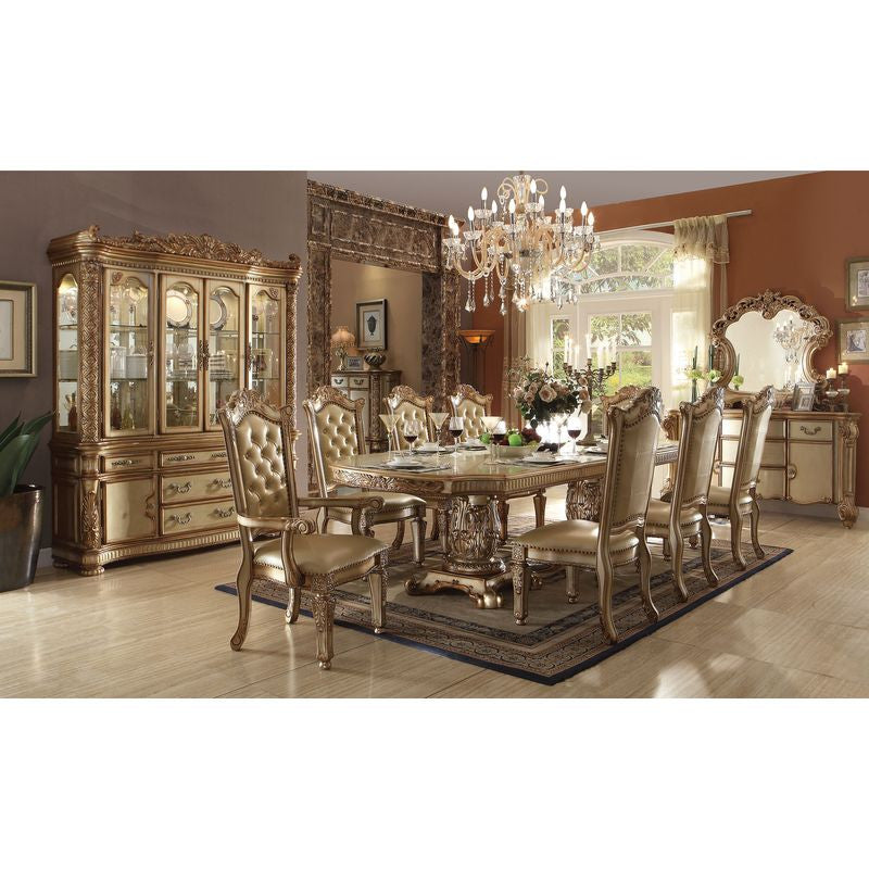 Dining Table WIth Double Pedestal