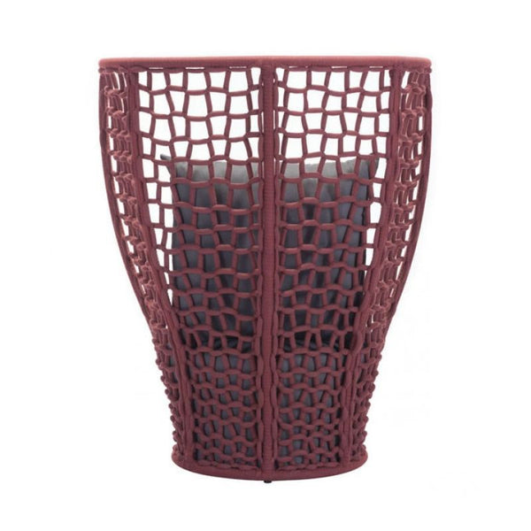 Faye Bay Beach Chair Cranberry & Gray