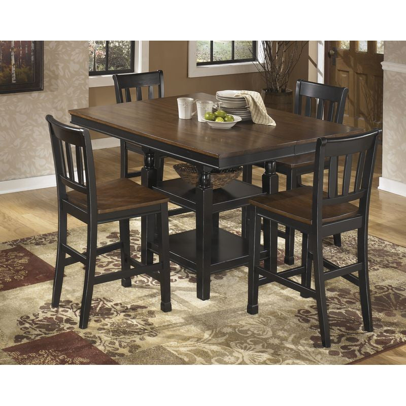 Owingsville 5 Piece Counter Dining Set