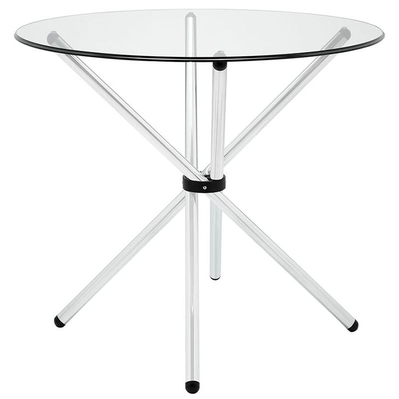 Baton Dining Table in Clear