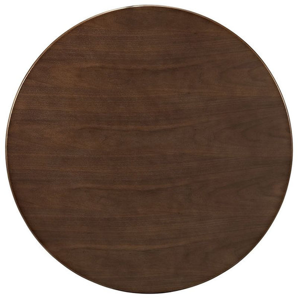 Lippa 36" Walnut Dining Table in Walnut