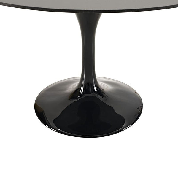Lippa 48" Marble Dining Table in Black