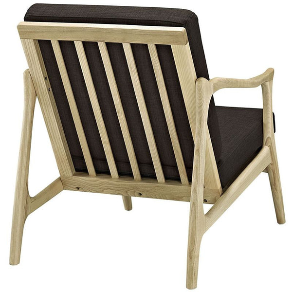 Pace Armchair in Natural Chocolate by Furniture and Things