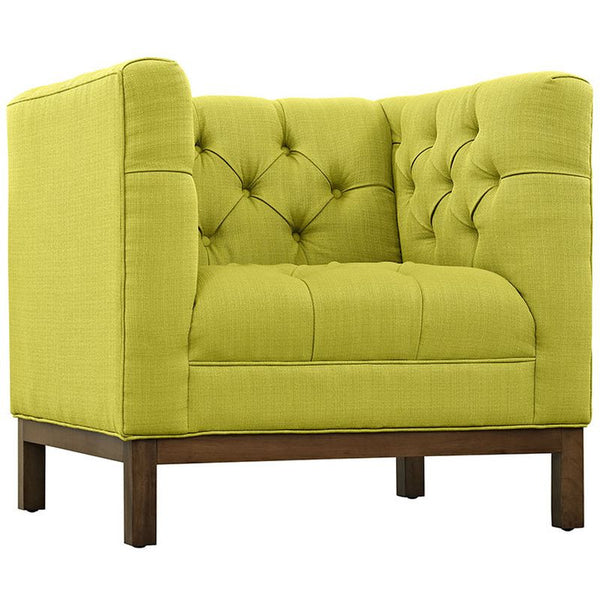 Panache Fabric Armchair in Wheatgrass