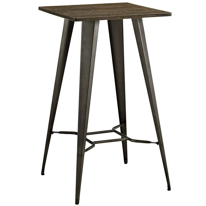 Direct Bar Table in Brown