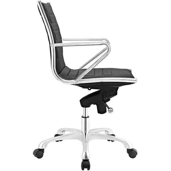 Ascend Mid Back Office Chair in Black