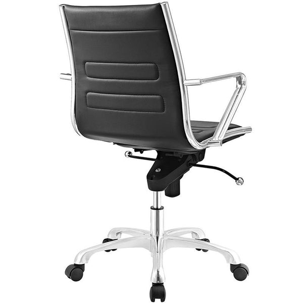 Ascend Mid Back Office Chair in Black