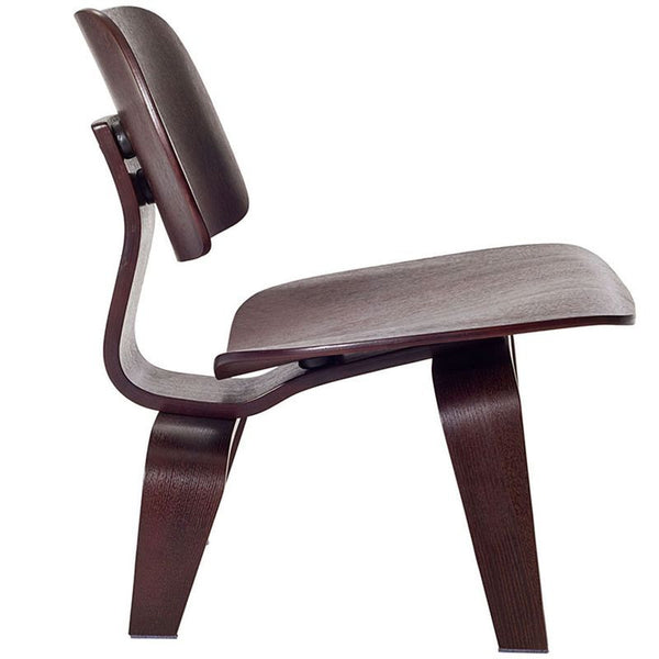 Fathom Wood Lounge Chair in Wenge