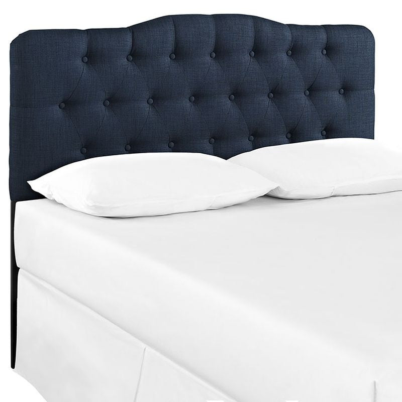 Annabel Full Fabric Headboard in Navy