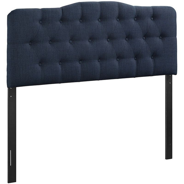 Annabel Full Fabric Headboard in Navy