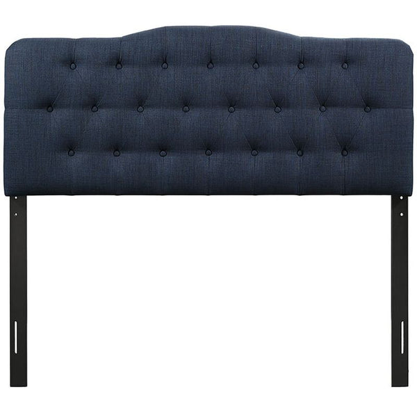 Annabel Full Fabric Headboard in Navy