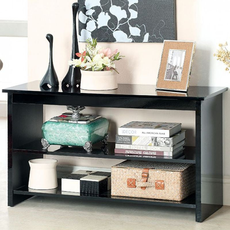 Cortz IV Black Side Table
