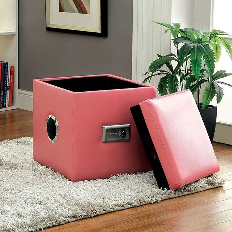 Armoni Pink Ottoman
