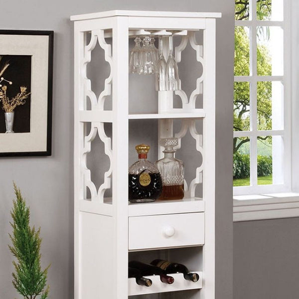 Akaska Wine Cabinet w/ Foldable Table