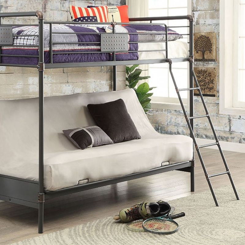 Olga I Twin Bed w/ Futon Base