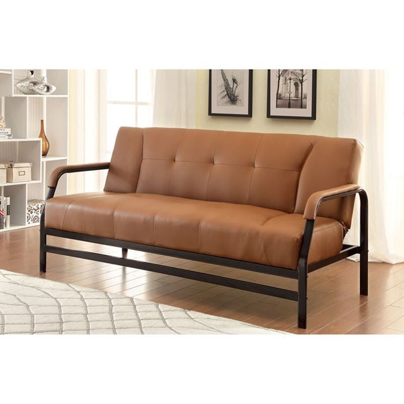 Gackle Brown Futon Sofa