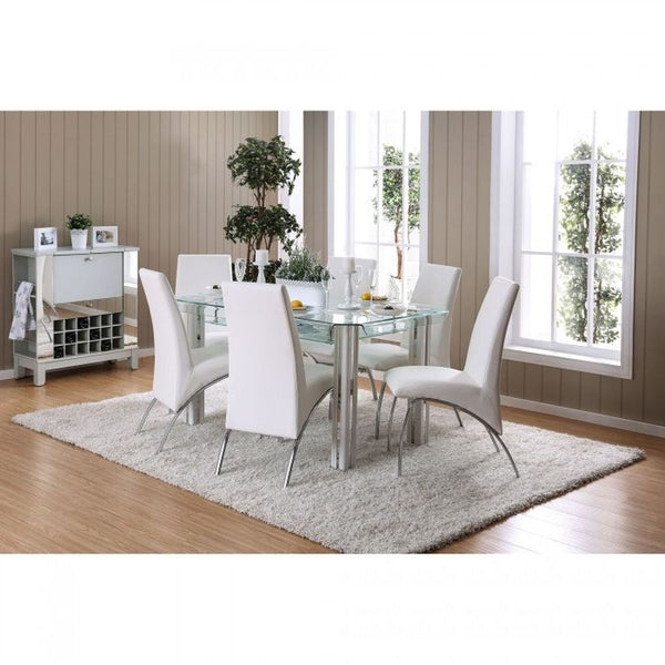 Berthold Dining Table, White