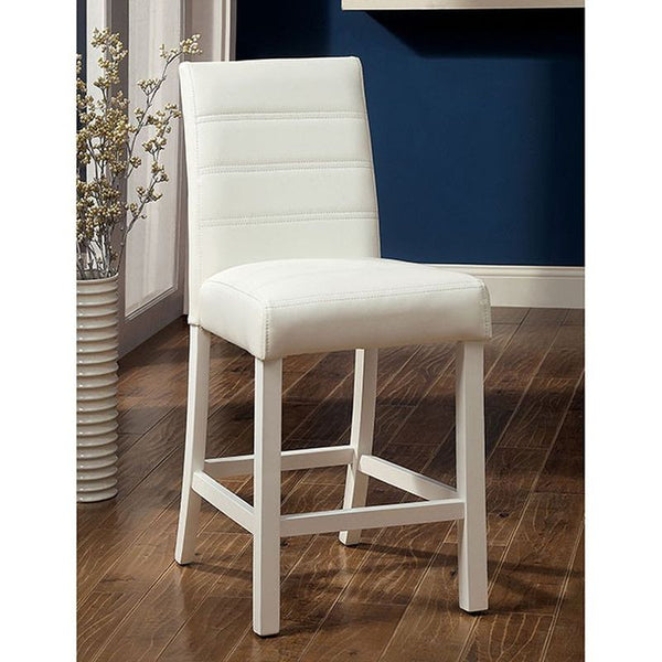 Elise II White Lacquer Counter Ht. Table