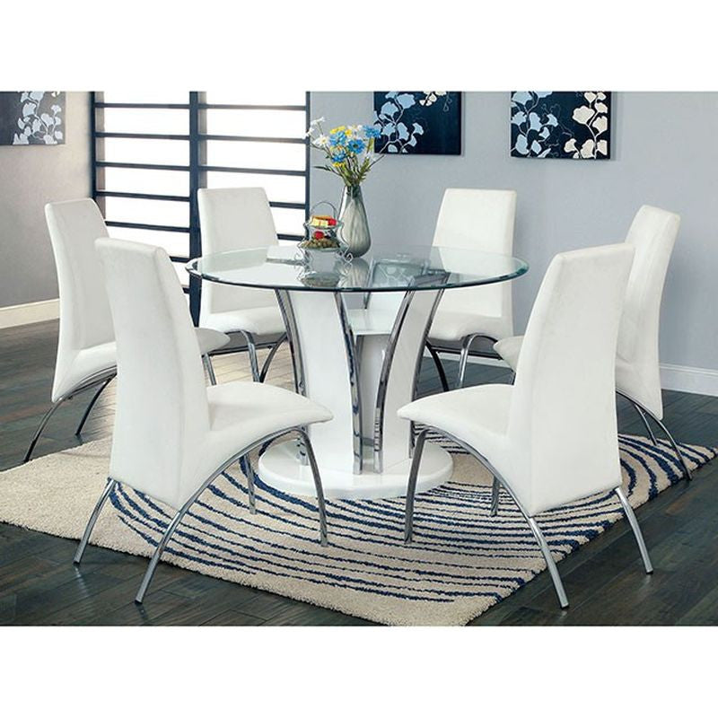 Glenview White 48" Round Dining Table Dining Table