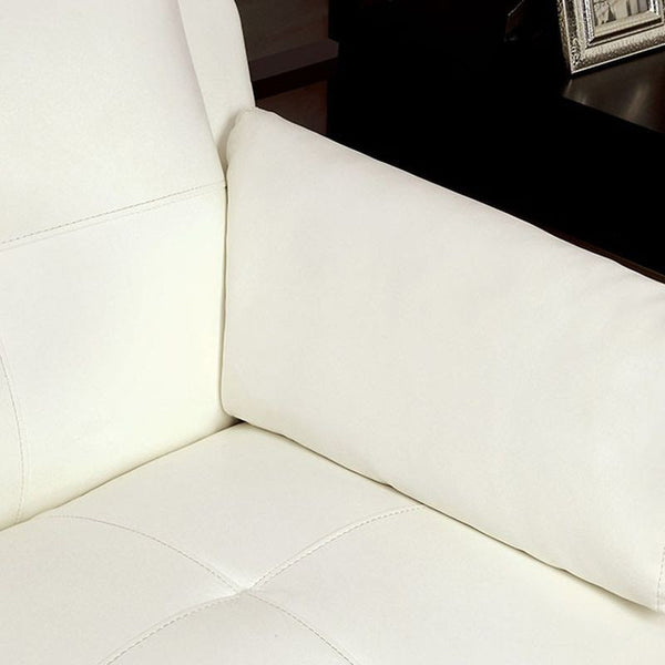 Pierre White Love Seat