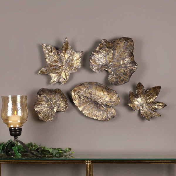 Bronze Leaves, S/5