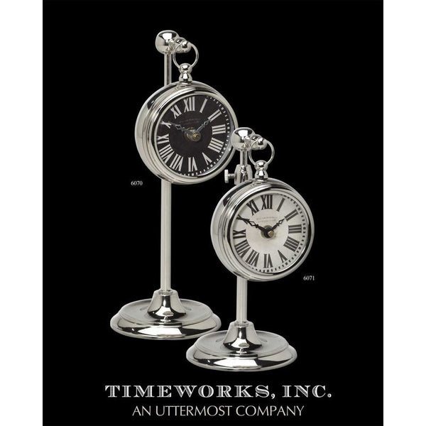 Pocket Watch Nickel Marchant Black