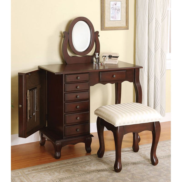 Vanity Set (Vanity, Mirror & Stool)