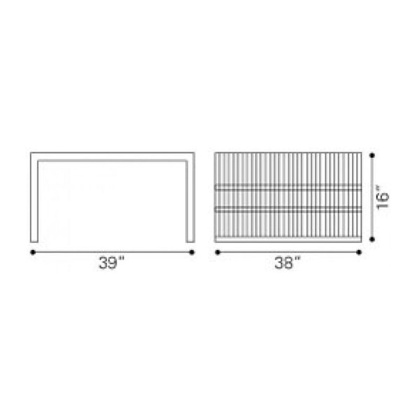 Novel Square Coffee Table