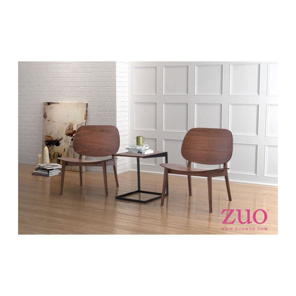 Priest Lounge Chair Walnut