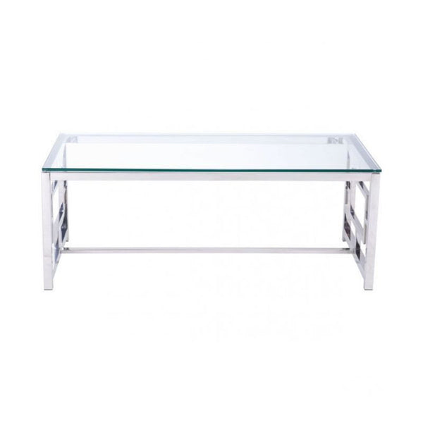 Geranium Coffee Table Stainless Steel