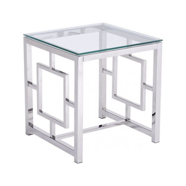 Geranium Side Table Stainless Steel