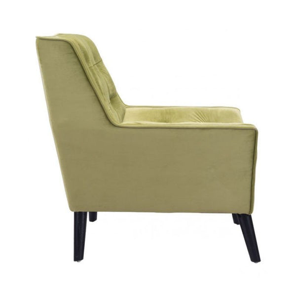 Nantucket Arm Chair Green Velvet