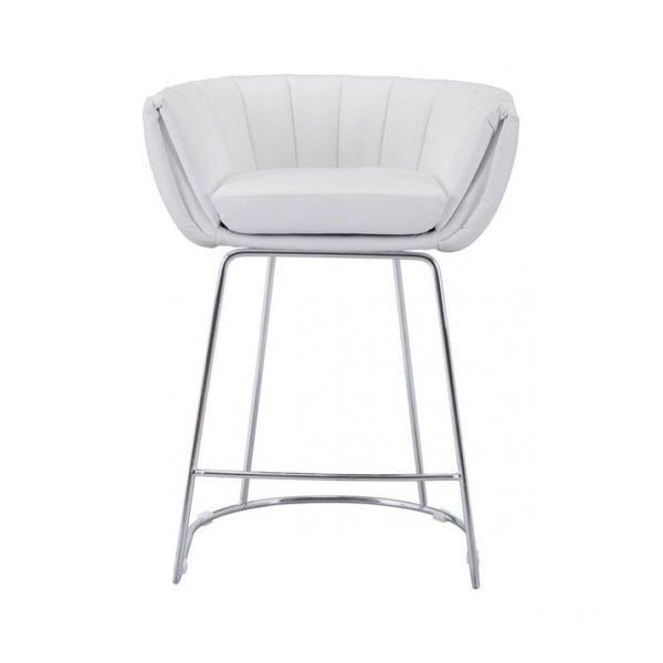 Latte Counter Chair White