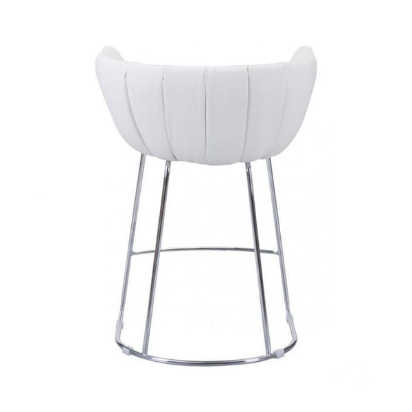 Latte Counter Chair White