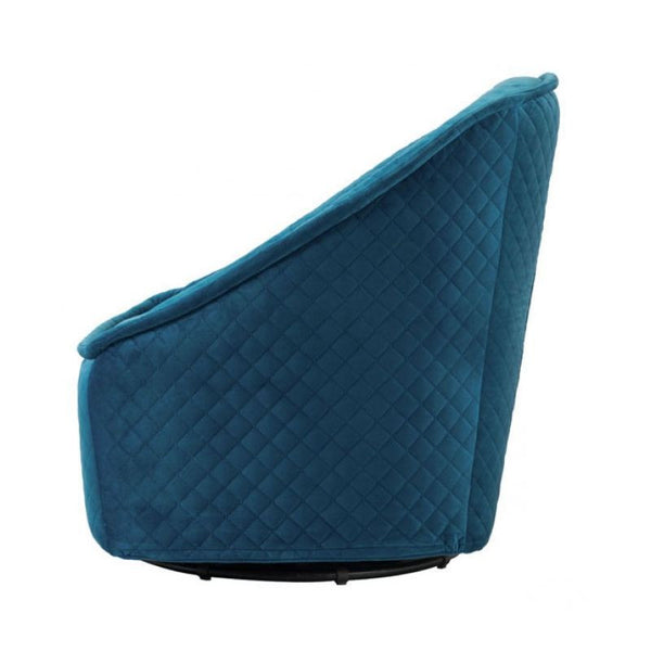Pug Swivel Chair Aquamarine