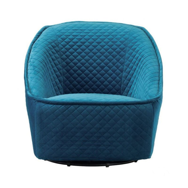 Pug Swivel Chair Aquamarine