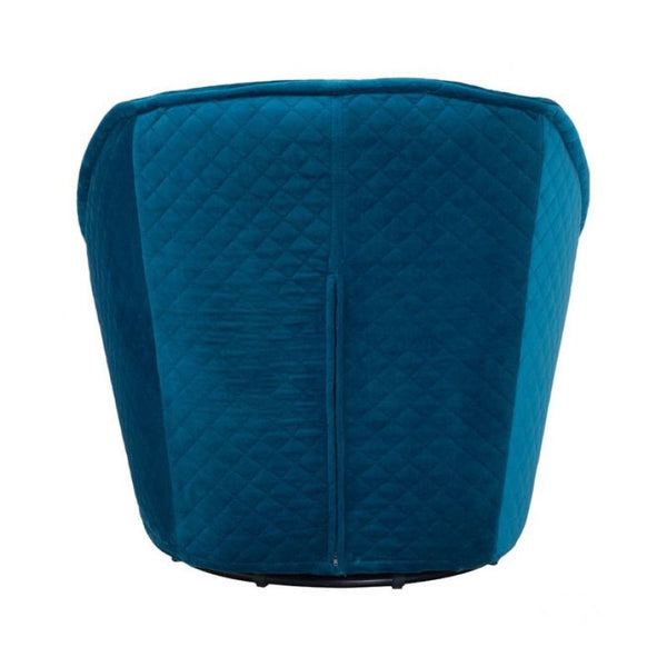 Pug Swivel Chair Aquamarine