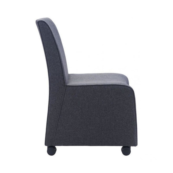 Whittle Dining Chair Dark Gray