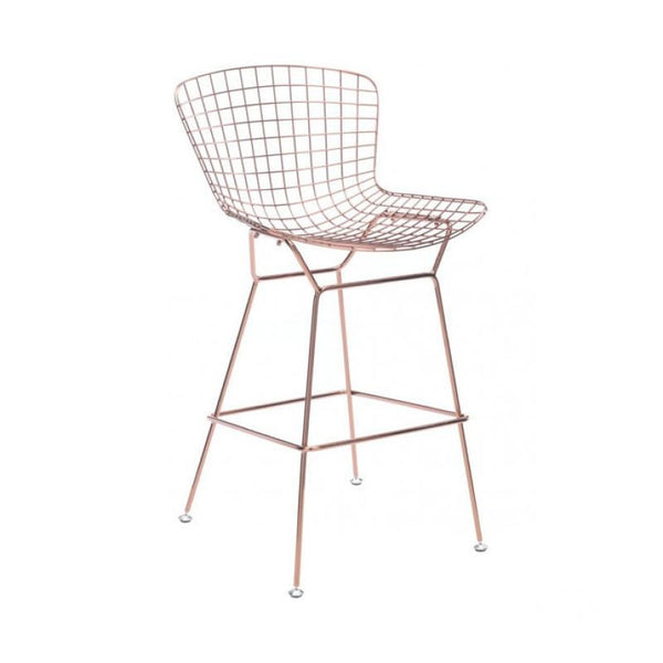 Wire Bar Chair Rose Gold