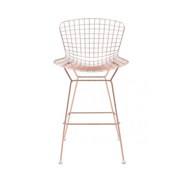 Wire Bar Chair Rose Gold