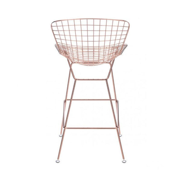 Wire Bar Chair Rose Gold