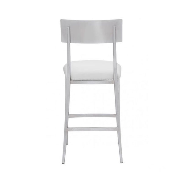 Mach Counter Chair White