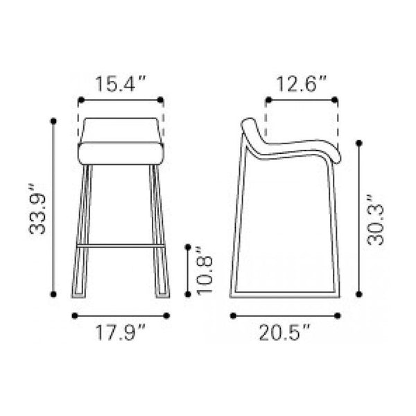 Father Barstool Vintage White