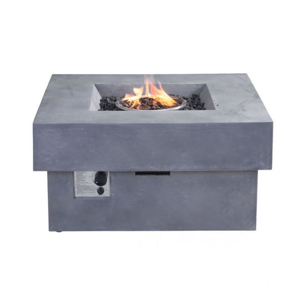 Diablo Propane Fire Pit Gray