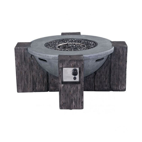 Hades Propane Fire Pit Gray