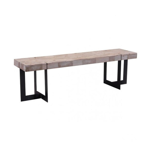 Festive Bench Natural Pine
