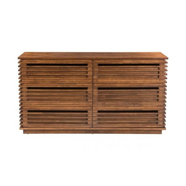 Linea Double Dresser Walnut