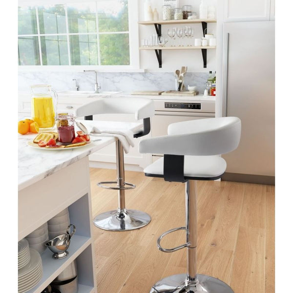 Fuel Bar Chair White